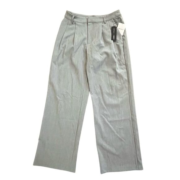Barney's NYC x Forever 21 Collaboration Gray Trouser Pants Size Small NWT - Picture 5 of 12